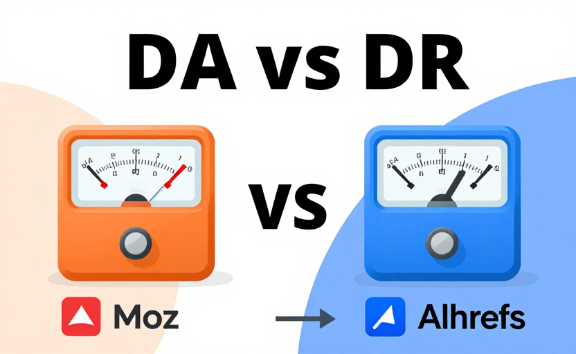DA vs DR:域名权威度和域名评分有什么区别?